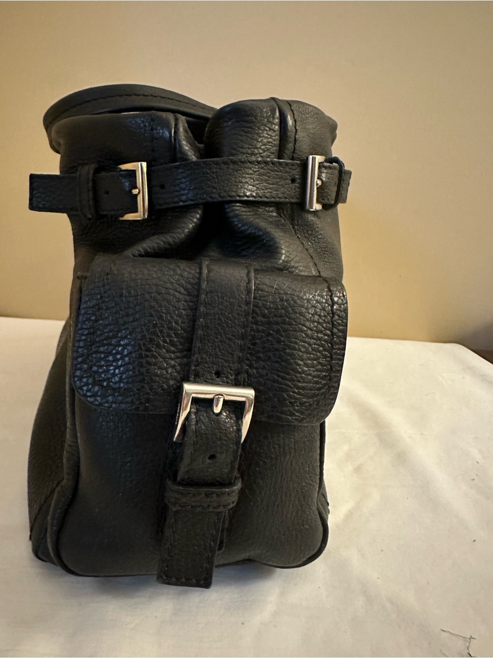 Prada Black Togo pebble Leather Tote/shoulder Bag - Classic Women's Handbag - Picture 11 of 11